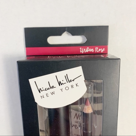 Nicole Miller Perfect Match Lip Kit lip liner & liquid lipstick Urban Rose - Picture 5 of 5